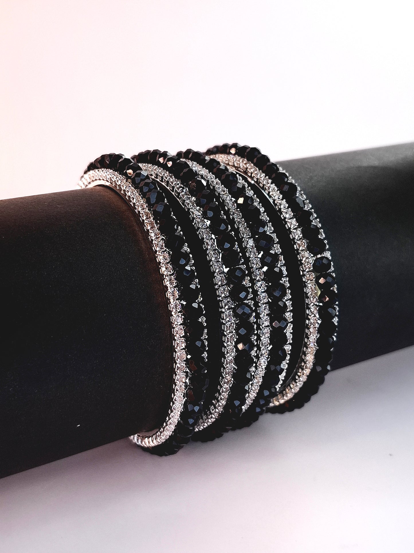 Noir Dazzle Bangles