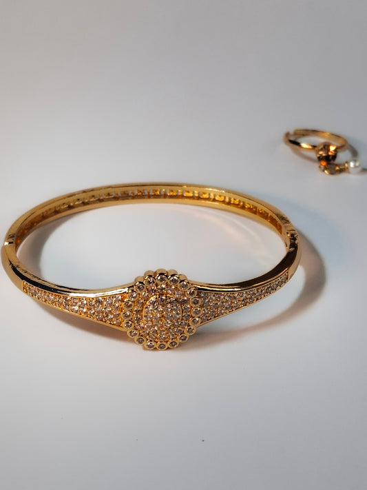Crimson Radiance Bangle