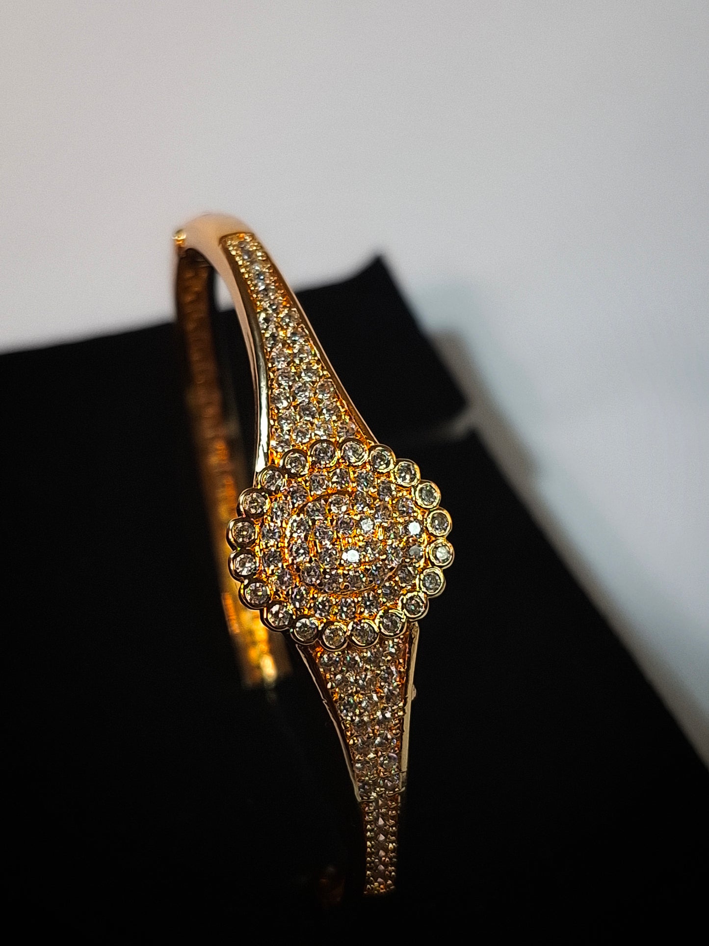 Crimson Radiance Bangle