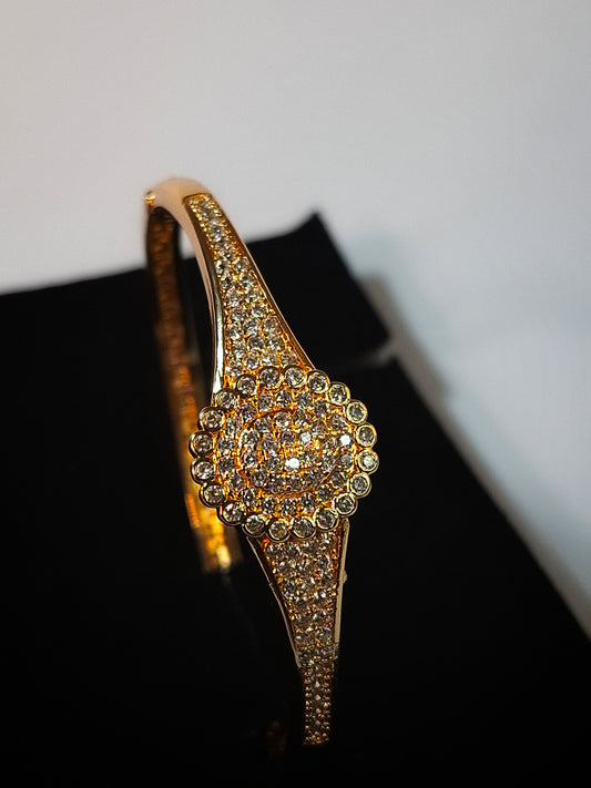 Crimson Radiance Bangle