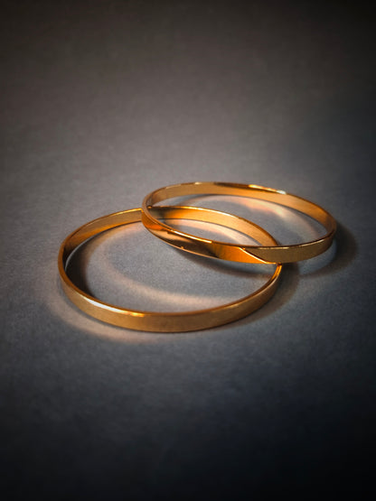 Aurora Gold Bangles