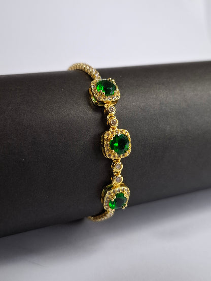 Emerald Majesty Bracelet